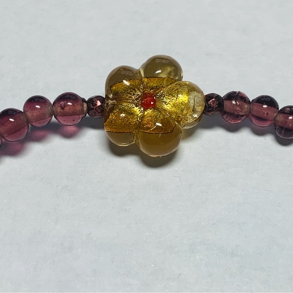 ***SOLD*** 4-Piece Artisan Hand Crafted Bracelets & Earrings Set Glass Beads - Picture 9 of 17